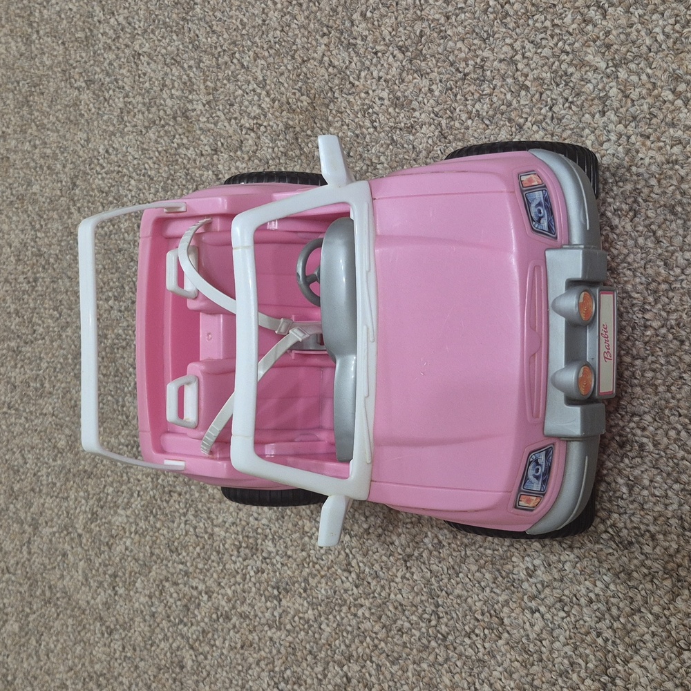 Barbie 1999 Pink Jeep Wrangler